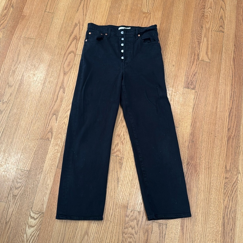 Levi’s rib cage straight ankle